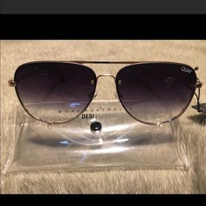 Quay Desi x Perkin High Key Mini Sunglasses